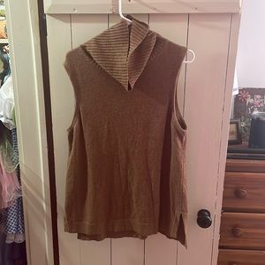 XL J Crew sleeveless shirt